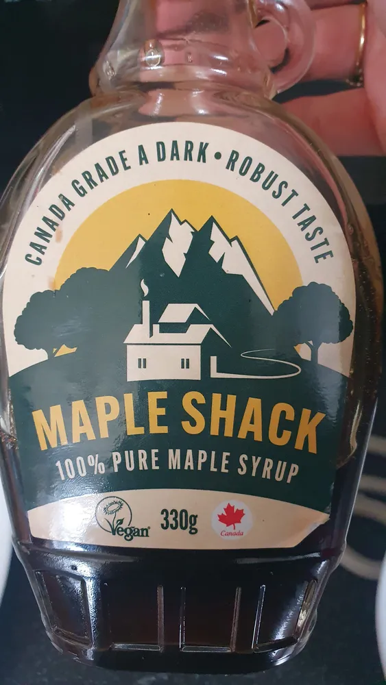100% PURE MAPLE SYRUP