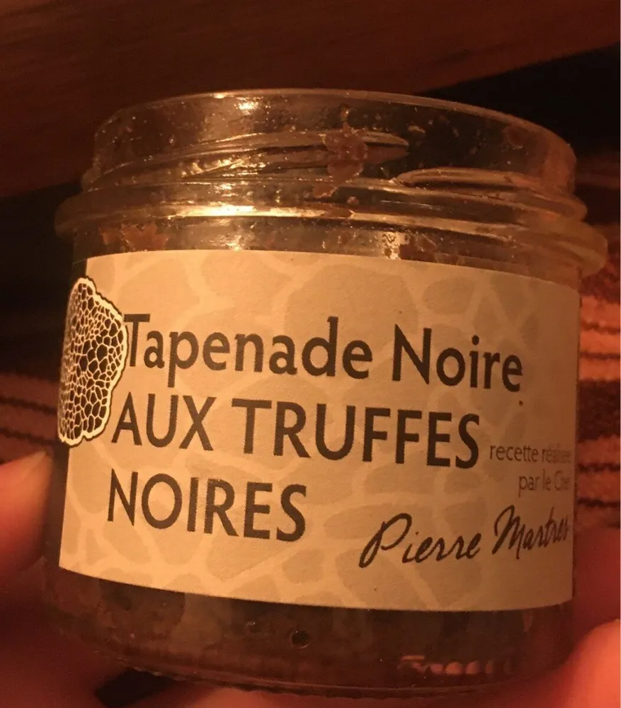 Tapenade noire aux truffes noires