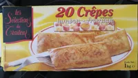 Crêpes surgelées jambon-fromage