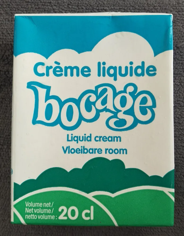 Crème Liquide Bocage 20 cl