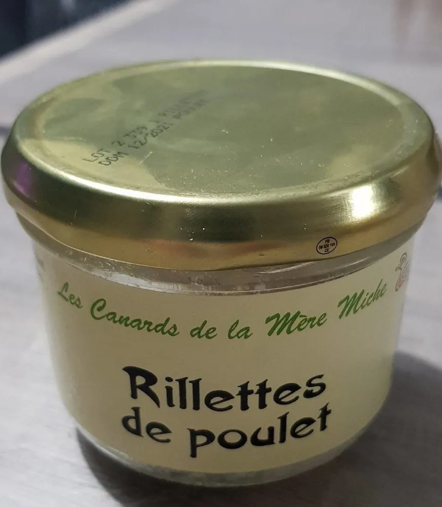 Rillettes de poulet