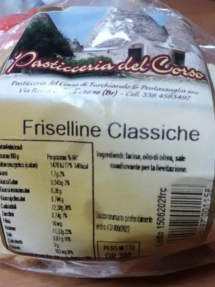Friselline classiche