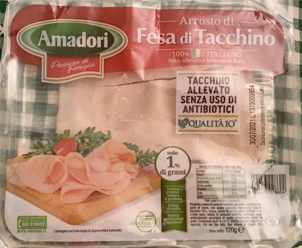 Fesa di tacchino arrosto