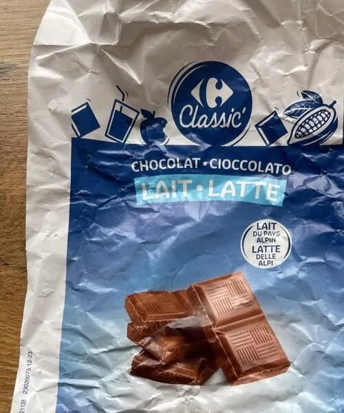 Chocolat lait