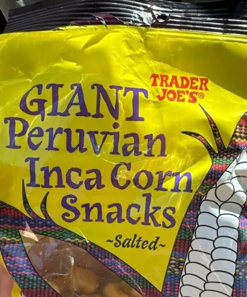 Giant Peruvian Inca corn snacks