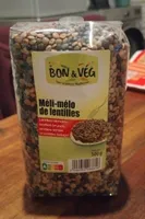 Meli mélo de lentilles