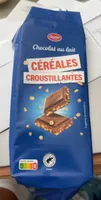 chocolat au lait céréales croustillantes