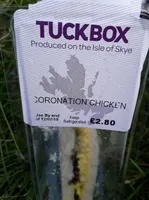Coronation chicken sandwich
