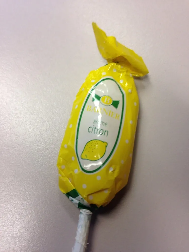Sucette au citron