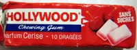 Chewing Gum parfum Cerise sans sucres Hollywood