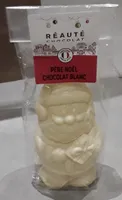 Père noël chocolat blanc