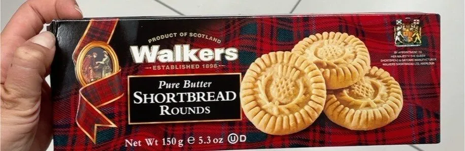 Shortbread rounds