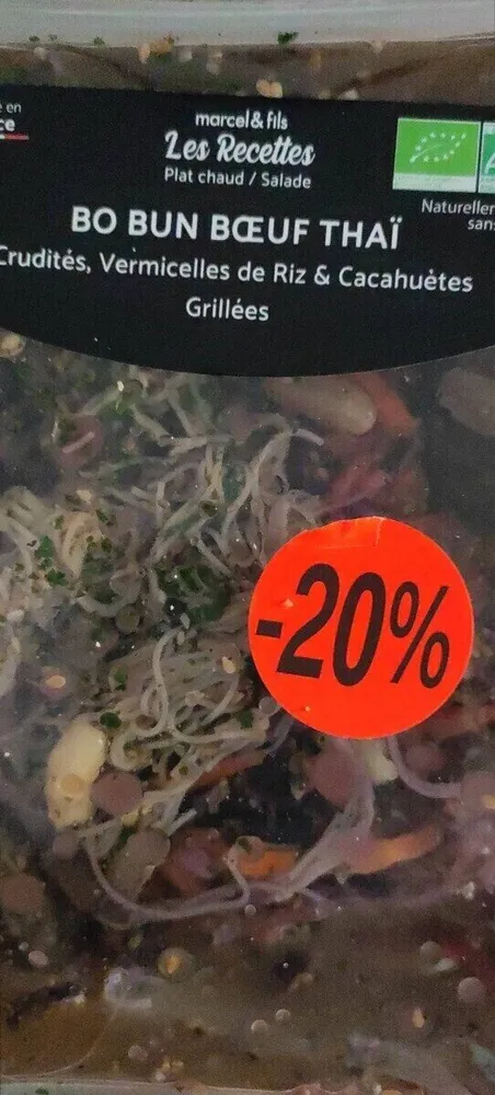 Bo bun thaï boeuf