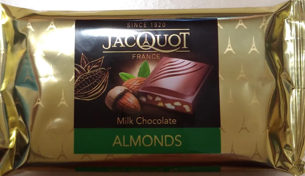Milk chocolate almonds