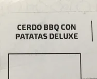 Cerdo BBQ con patatas deluxe