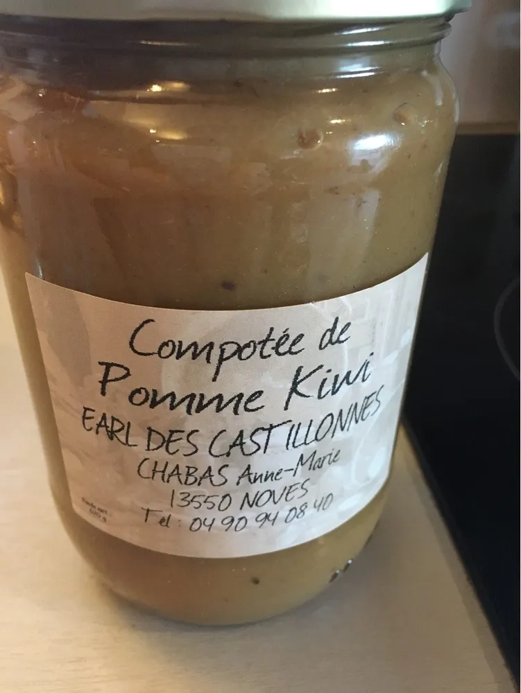 Compotte pomme kiwi