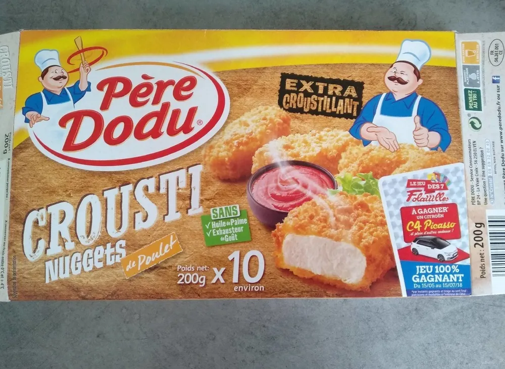 Crousti Nuggets de poulet