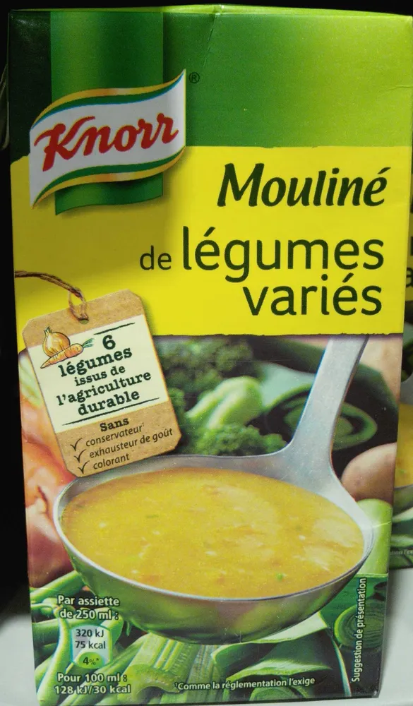Mouliné de légumes variés