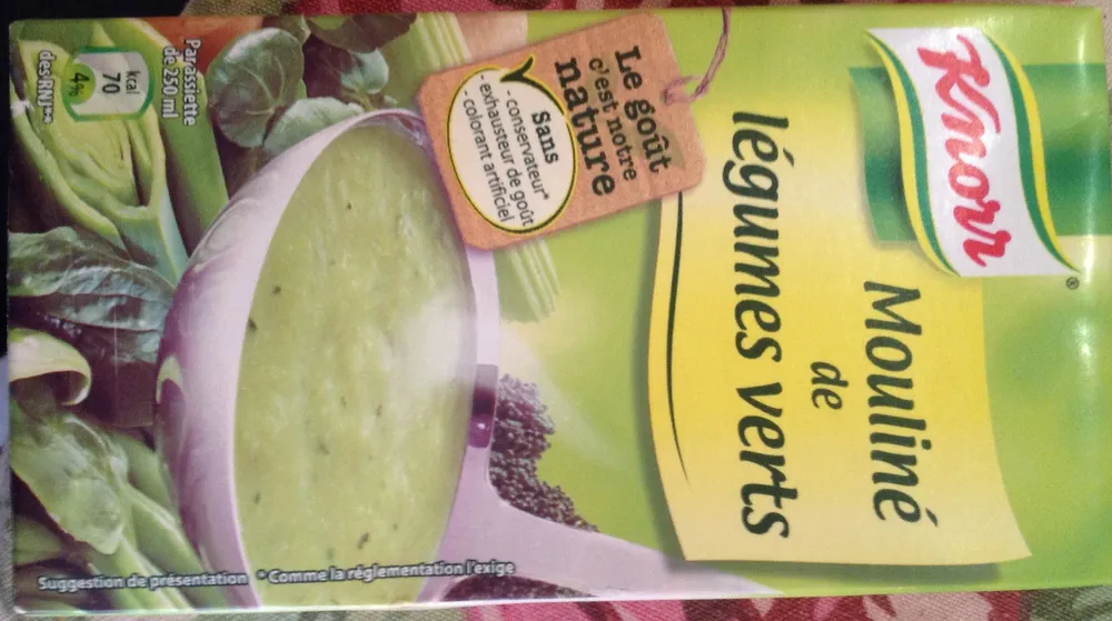 Mouliné de légumes verts Knorr