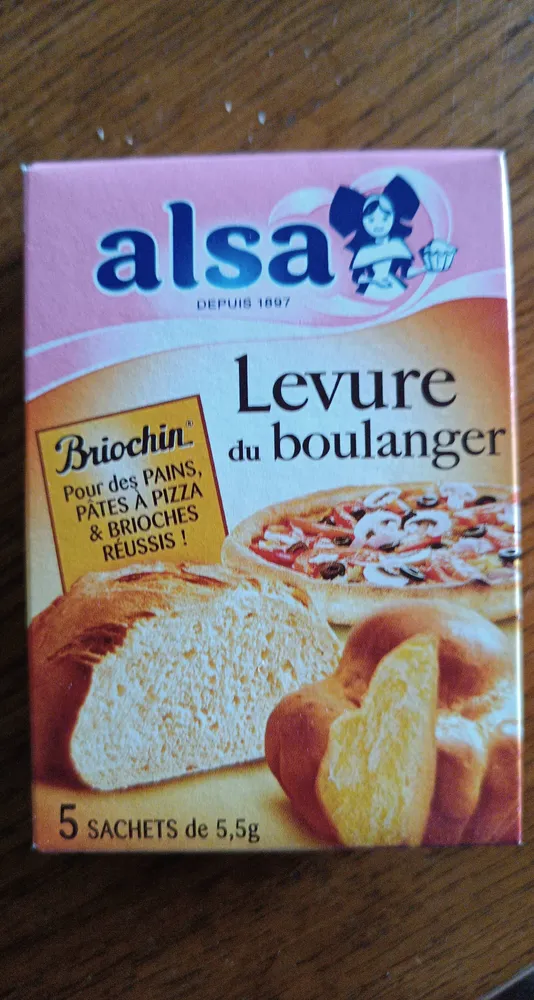 Levure de boulanger Briochin