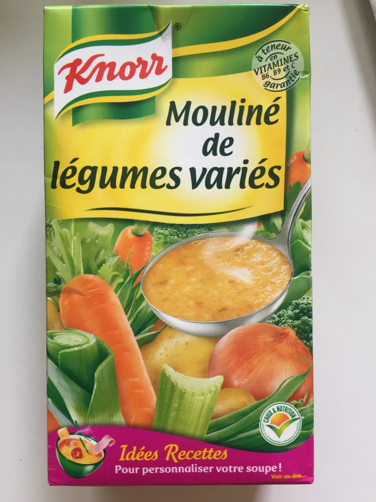 Brick 1L Soupe Legumes Varies Primeurs Knorr