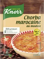 Knorr Soupe Déshydratée Chorba au Mouton Halal 4 Portions