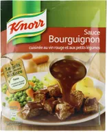 Knorr Sauce Déshydratée Bourguignon au Vin Rouge et Petits Légumes 33g