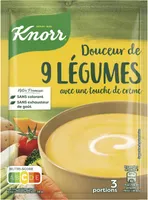 Knorr Soupe Déshydratée Douceur de 9 Légumes 3 Portions