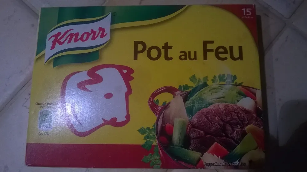 Knorr Bouillon Pot-au-Feu 15 Cubes 150g