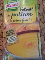 Velouté de potiron à la crème fraîche