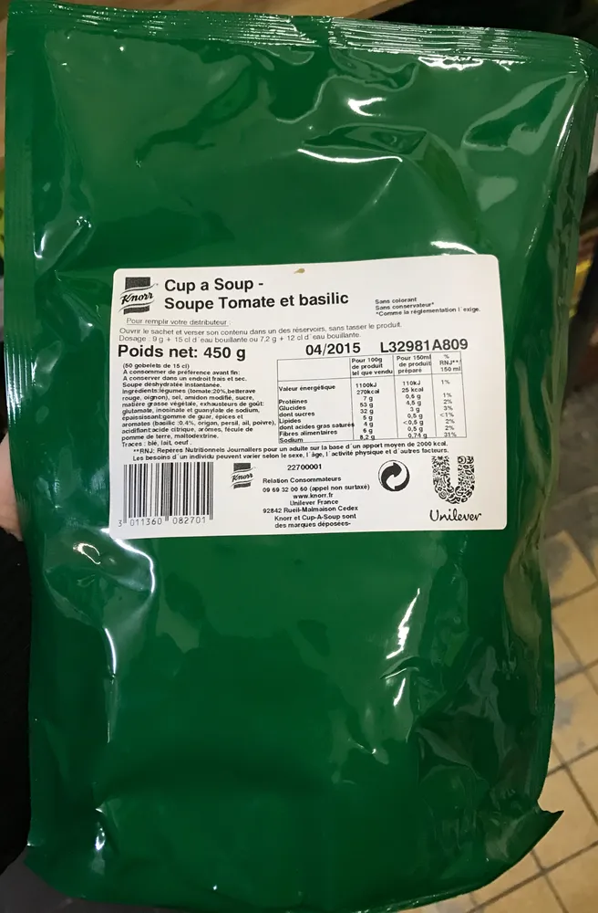 Cup a soup