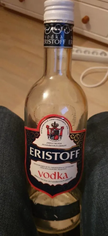 Bouteille de vodka