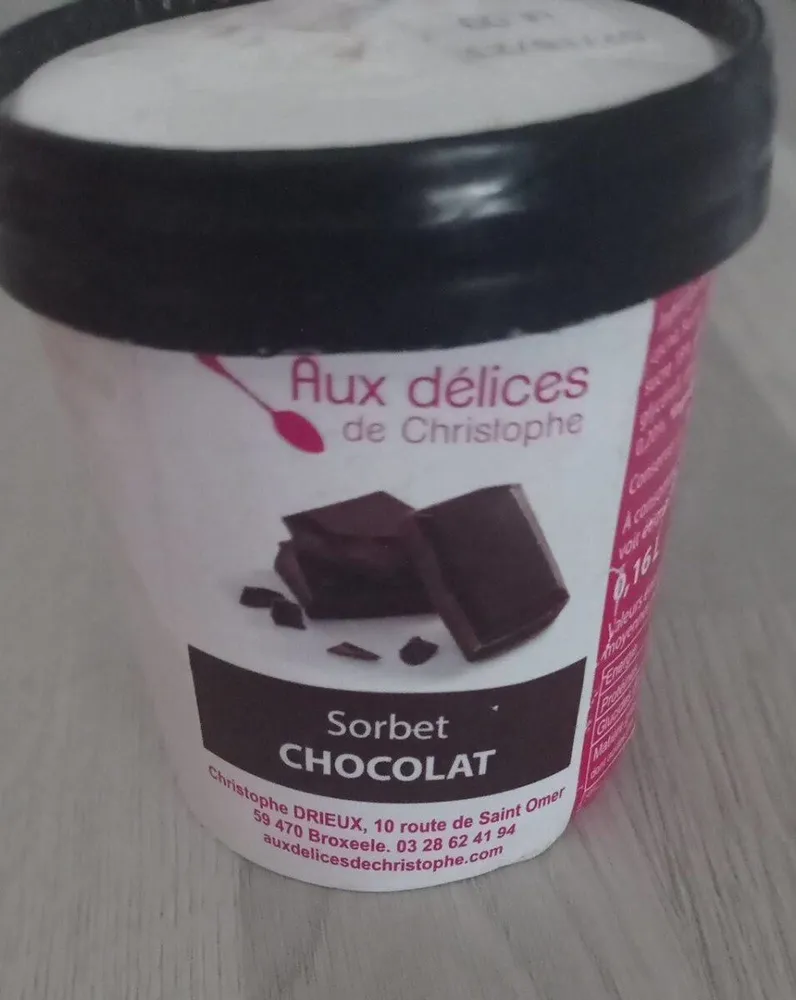 Sorbet chocolat