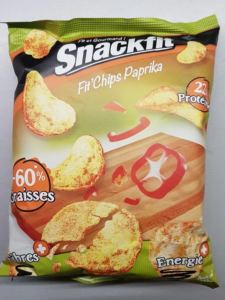 Fit chips paprika