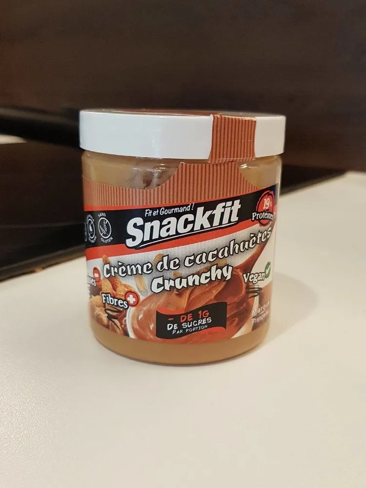 Crème de cacahuète crunchy