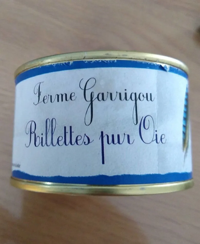 Rillettes pur oie