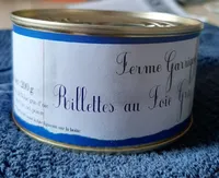 Rillettes au foie gras d'oie