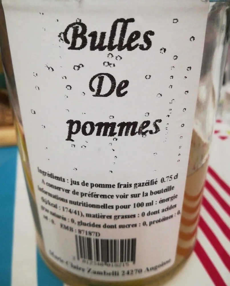 BULLES DE POMME
