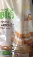 Brioche tranchee pur beurre