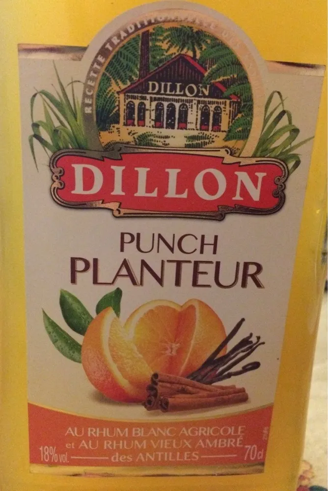 Punch Planteur Dillon, 18°,