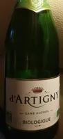 d'Artigny sans alcool biologique