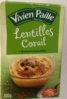 Lentilles corail