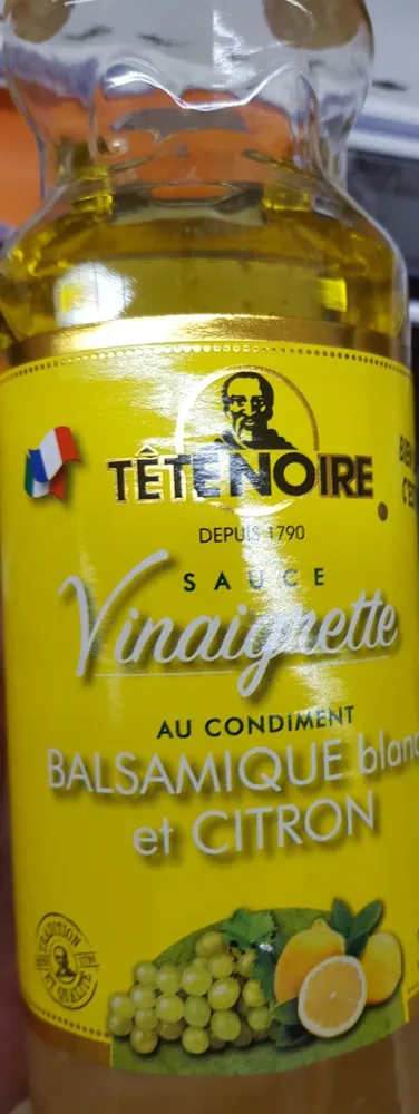 Vinaigrette au condiment balsamique blanc et citron