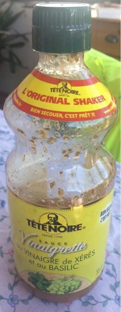 Sauce vinaigrette au vinaigre de Xérès et au basilic