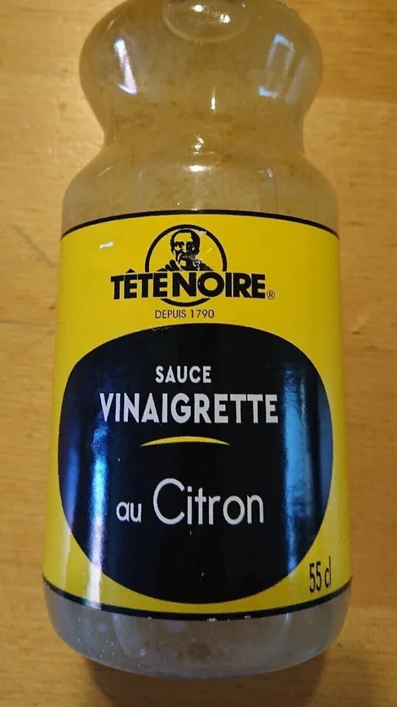 Sauce vinaigrette au citron