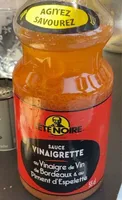 Sauce vinaigrette au vinaigre de vin et au piment d espelette