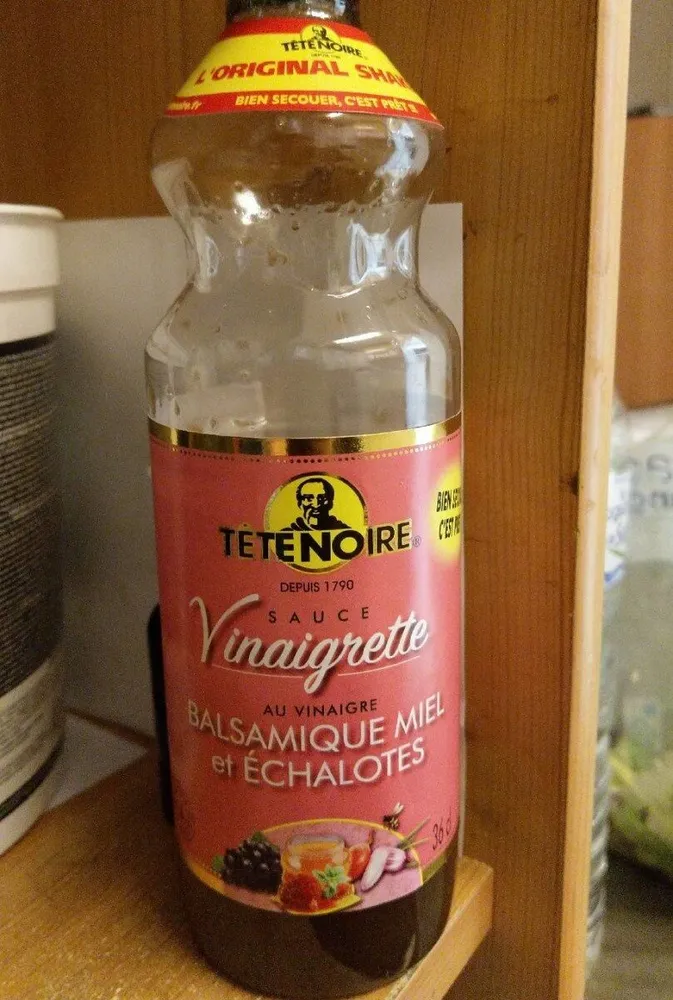 Vinaigrette balsamique miel et échalotes