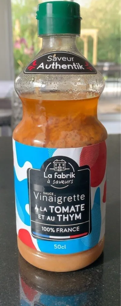 Vinaigrette tomate et thym