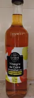 Vinaigre de cidre aromatisé au gingembre