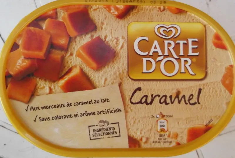 Crème glacée Caramel